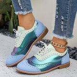 Spring And Autumn Of 2025 Burning Brock Single Shoes Women's Large Size Thrombotic With Round Head Single
