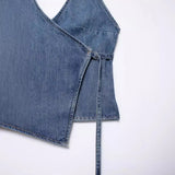 Summer Cowboy Collar Jacket Women's Small Sling