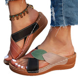 New Sandals Wearing A Word Of Cool Slippers Large Women's Shoes Soft Sole Casual
