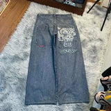 Wide-Leg Jeans Men Y2K Hip-Hop Harajuku High-Quality Street