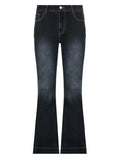 faded low waist vintage flared