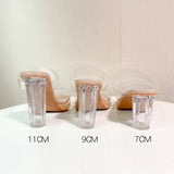 Slippers Women 2025 Summer New Word With PVC Wearing Fashion Crystal And Slippers
