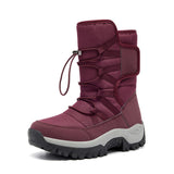 New Large Snow Boots Men And Women Plus Thick Cotton Shoes Outdoor Shoes Anti-Slip Warm Boots