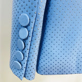 New Blingbling Highlights A Buckle Suit Corset Micro-Tlave Trousers