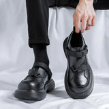 Zingj Shoes Men Wear Business British Casual Toe Toe Shoes Men Hip Platform Derby Shoes