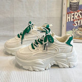 Surface Breathable Old Dad Shoes Women 2025 New Summer Yhong Korean Version Of The Sports Leisure Thick Soles To Increase Running