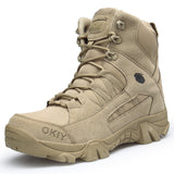 And Winter High-Top Climbing Boots Outdoor Tactical Boots Desert Boots Snow Boots Camping Large Training Shoes
