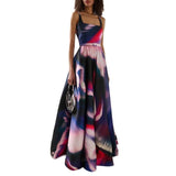 Summer New Star Fashion Sleeveless Vest Phantom Dress Long Dress Dress