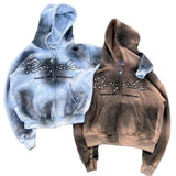 Old Tie Dye Gradient Senior Escroatistance Zipper Jacket Men And Women's Same
