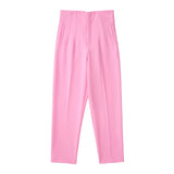 And Summer 2025 New Fashion Multi-Color Pendant High-Waisted Halon Casual Suit