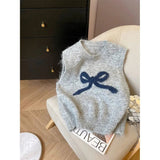 Knit Bow Vest- Outfit