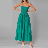 2025 New Women's Temperament Fashion Thromboic Long Dress