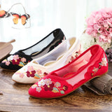 Zingj Shoes Tip Fashion Plate Buckle Beef Tendon Bottom Low Heel Women's Shoes Sandals Mesh Gauze Embroidered Cloth